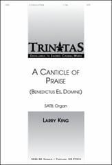 A Canticle of Praise SATB choral sheet music cover
